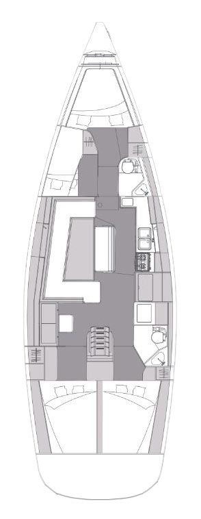 Bareboat Rental Sailboat Elan with a boat licence