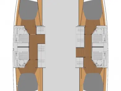 Fountaine Pajot Astrea 42 in Trogir on SamBoat