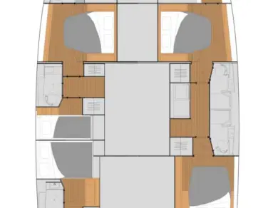 Catamaran for rent Biograd na Moru at the best price