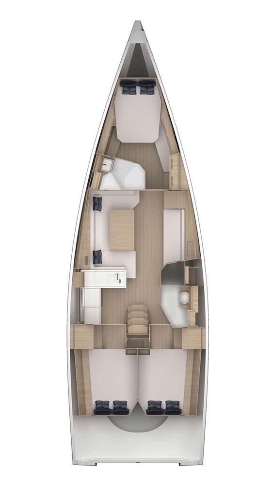Sailboat rental with or without captain Grand Soleil Pula