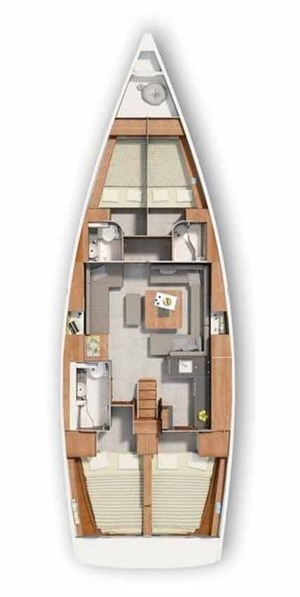 Yacht charter Pula cheap Hanse 455
