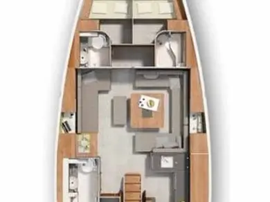 Yacht charter Pula cheap Hanse 455