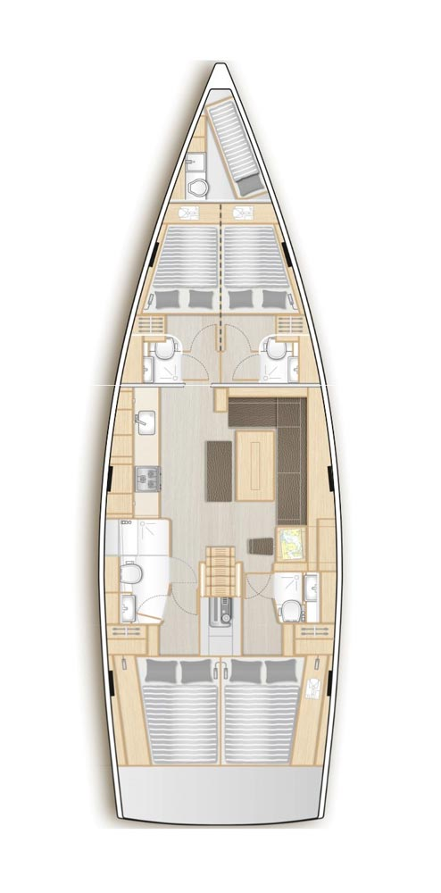 Rent a Hanse Hanse 508 Šibenik