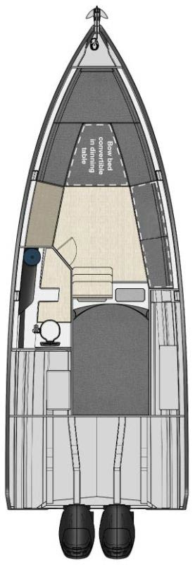 Yacht charter Biograd na Moru cheap Nuva M9 Cabin