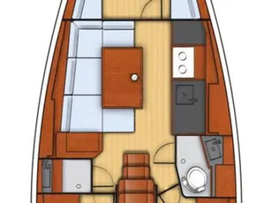 Boat rental Bénéteau Oceanis 38 in Šibenik on Samboat