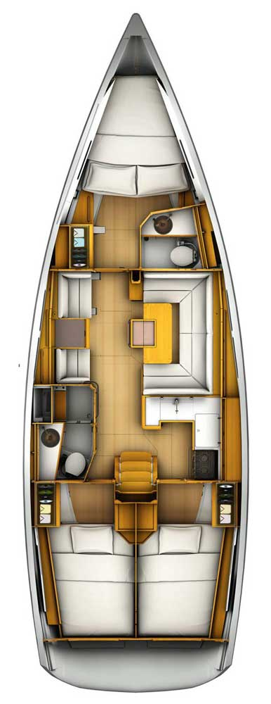 Boat rental Jeanneau Sun Odyssey 419 in Palma de Mallorca on Samboat