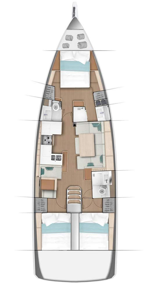 Rent a Jeanneau Sun Odyssey 490 Göcek