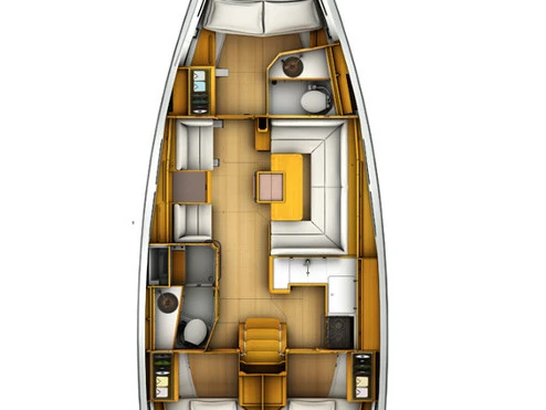 Sailboat rental with or without captain Jeanneau Gouvia