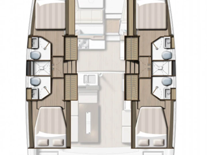 Catamaran rental in Road Town - Bali Bali 4.2