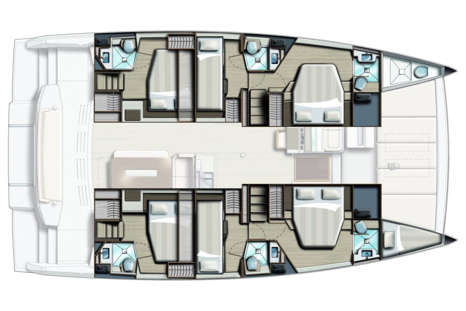Bareboat Rental Catamaran Bali with a boat licence