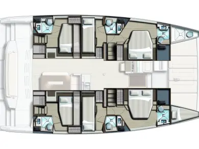 Bareboat Rental Catamaran Bali with a boat licence
