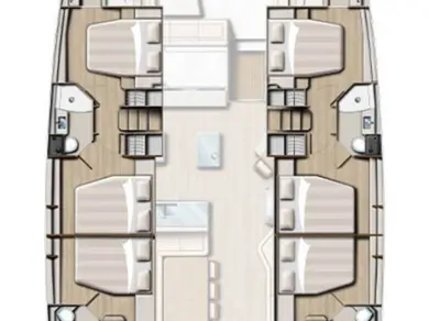 Catamaran rental in Road Town - Bali Bali 5.4