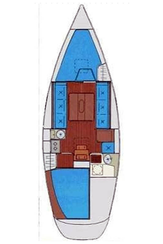 Sailboat rental with or without captain Bavaria Lidingö