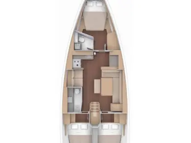 Dufour Dufour 430 charter bareboat or captained in  Marmaris (district)