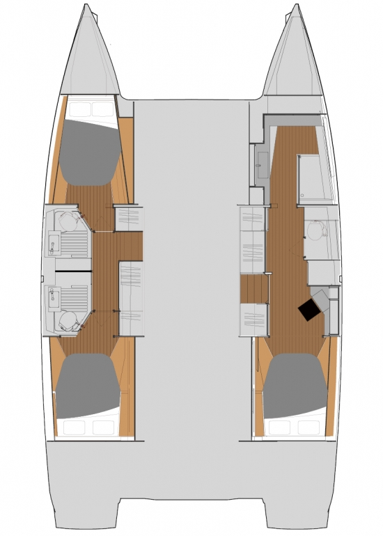 Fountaine Pajot Astrea 42 charter bareboat or captained in  Road Town
