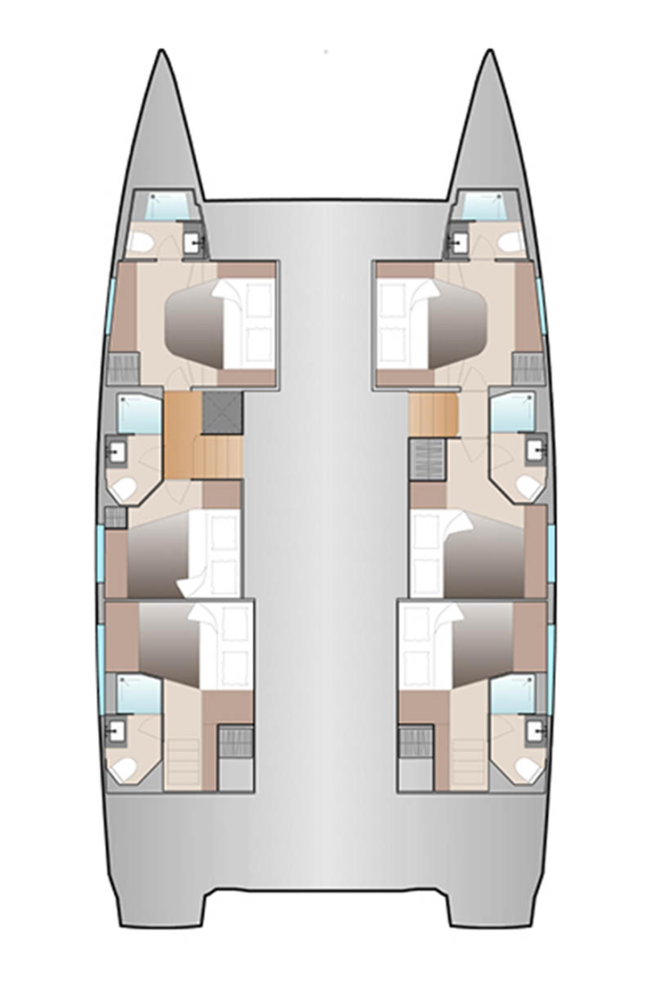 Boat rental Fountaine Pajot Aura 51 in Road Town on Samboat