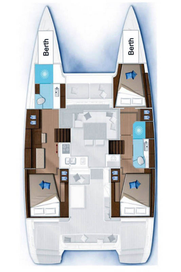 Lagoon Lagoon 40 charter bareboat or captained in  Road Town