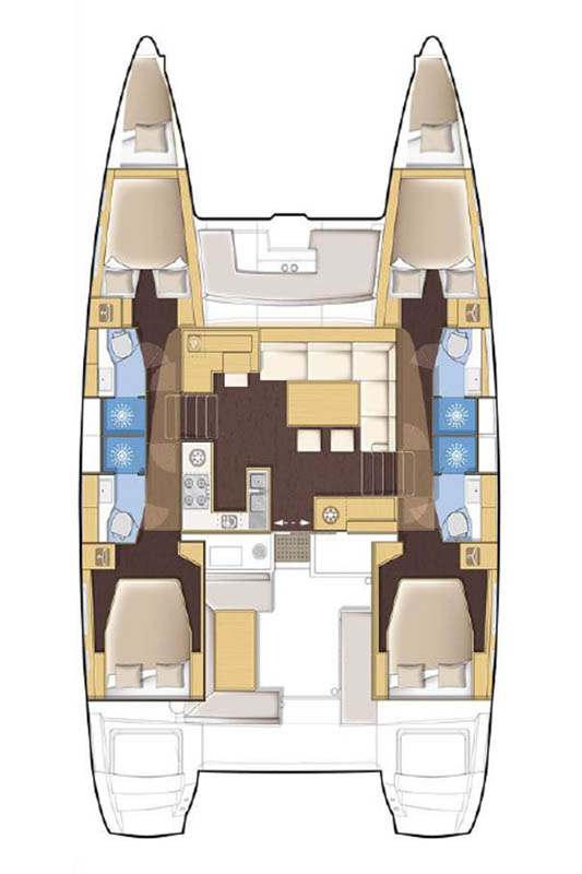 Boat rental Lagoon Lagoon 450 F in Road Town on Samboat