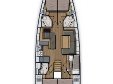 Bénéteau Oceanis 51.1 charter bareboat or captained in  Komolac