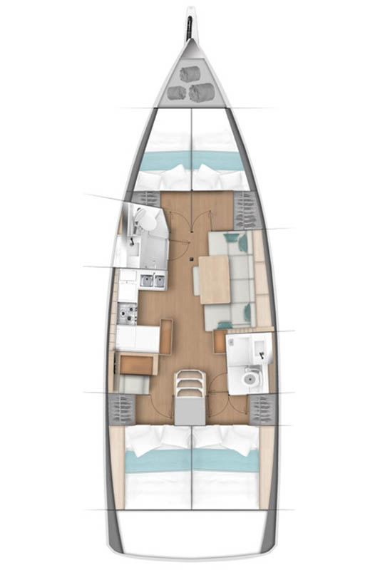 Jeanneau Sun Odyssey 440 in Seget Donji on SamBoat