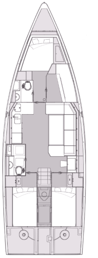 Sailboat rental with or without captain Elan Kaštela