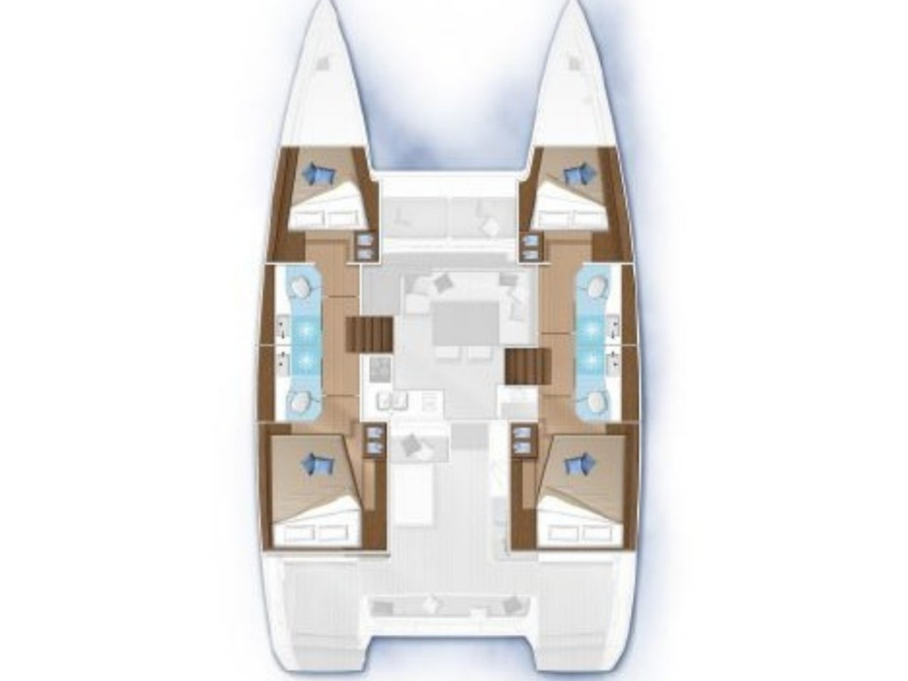 Yacht charter Kaštela cheap Lagoon 40