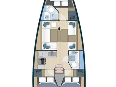 Sailboat for rent Kaštela at the best price