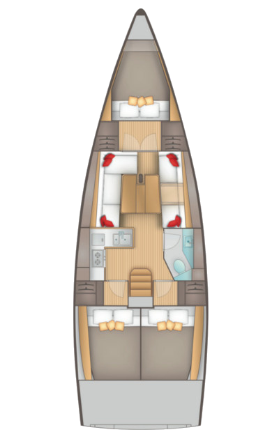 Sailboat for rent Kaštela at the best price