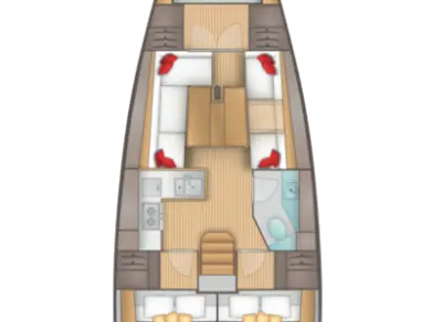 Sailboat for rent Kaštela at the best price