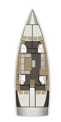 Sailboat rental in Biograd na Moru - Dufour Dufour 460 Grand Large