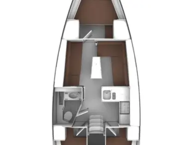 Bareboat Rental Sailboat Bavaria with a boat licence