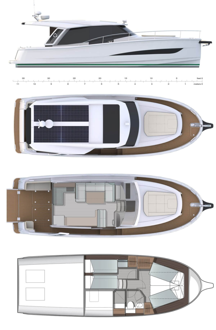 Rent a Greenline Yachts Greenline 39 Pirovac