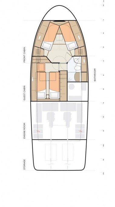 Boat rental Greenline Yachts Greenline 40 in Biograd na Moru on Samboat