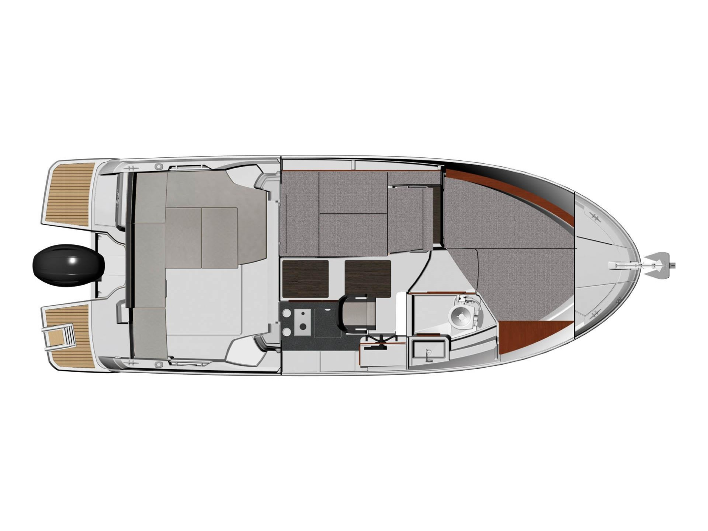 Boat rental Jeanneau Merry Fisher 795 in Biograd na Moru on Samboat