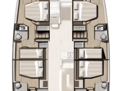 Catamaran for rent Alimos at the best price