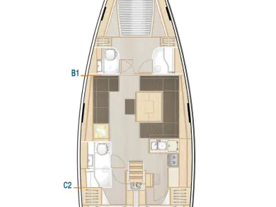 Hanse Hanse 458 charter bareboat or captained in  Kos