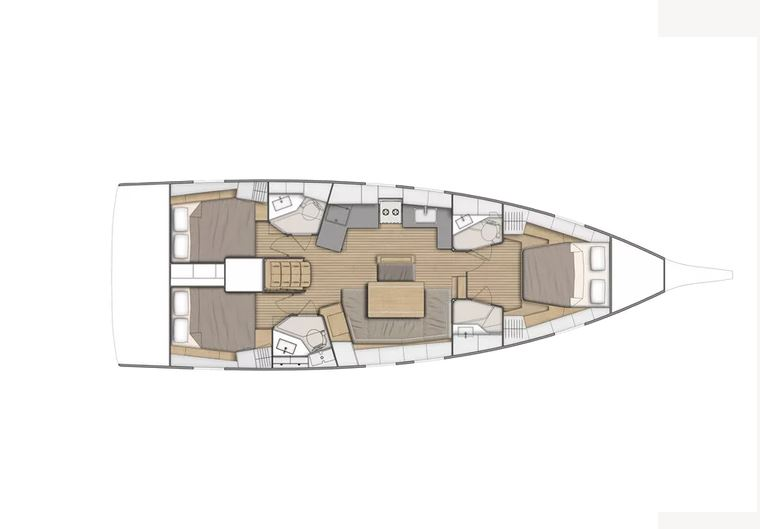 Yacht charter Rhodes (City) cheap Oceanis 46.1
