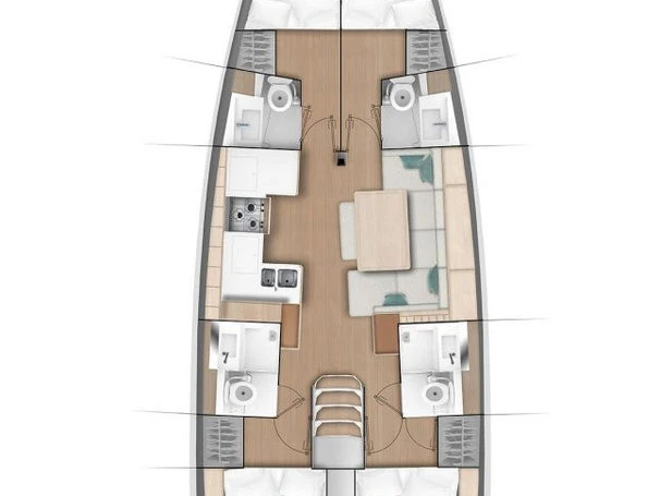 Bareboat Rental Sailboat Jeanneau with a boat licence