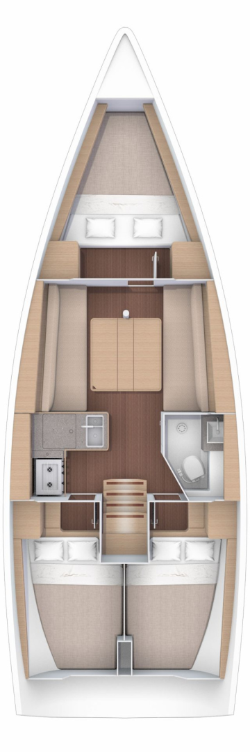 Boat rental Dufour Dufour 360 Grand Large in Mali Lošinj on Samboat