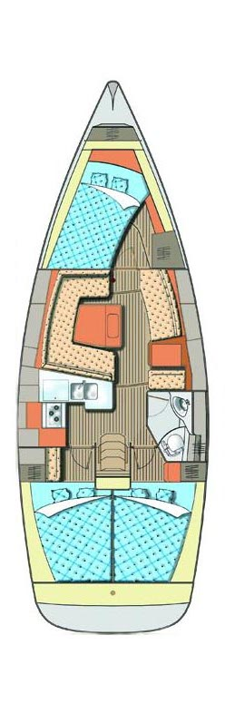 Elan Impression 384 charter bareboat or captained in  Punat