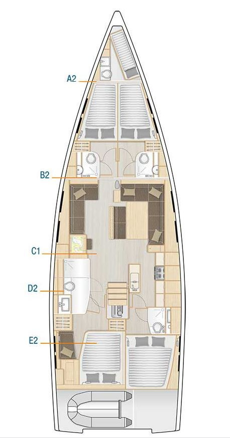 Sailboat for rent Sukošan at the best price