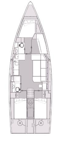 Elan Impression 45 charter bareboat or captained in  Zadar