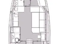 Elan Impression 45 charter bareboat or captained in  Zadar