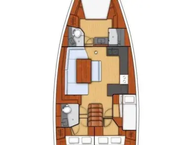 Sailboat rental in Split - Bénéteau Oceanis 48