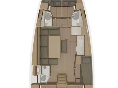 Sailboat for rent Seget Donji at the best price