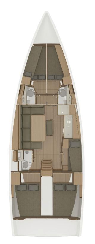 Dufour Dufour 460 Grand Large in Trogir on SamBoat