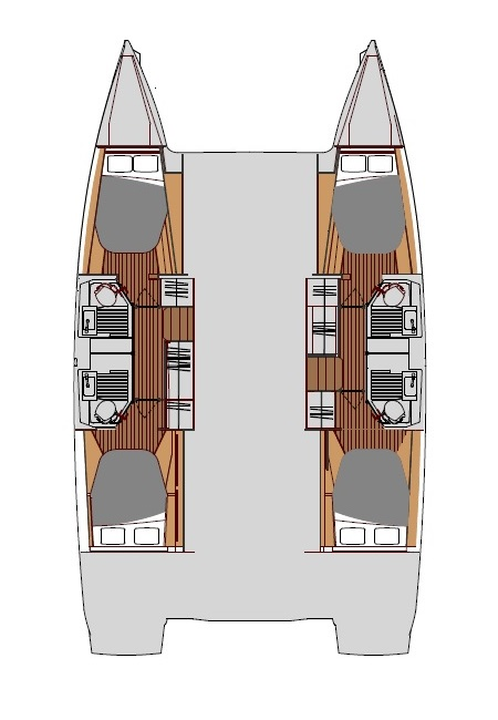 Boat rental Fountaine Pajot Astrea 42 in Zadar on Samboat