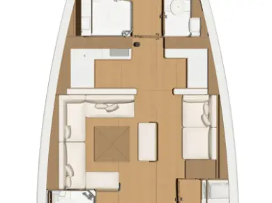 Sailboat rental with or without captain Dufour Cecina