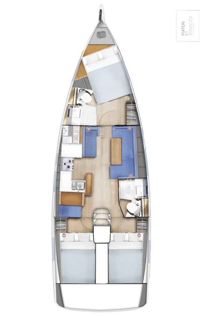 Sailboat for rent Cecina at the best price
