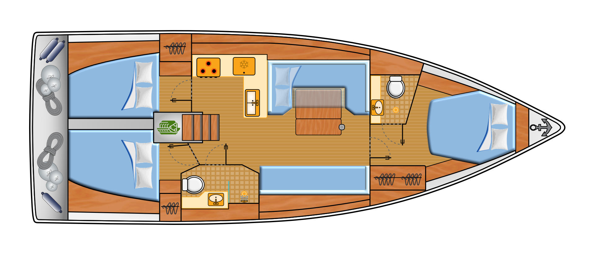 Rent a Hanse Hanse 410 Pula